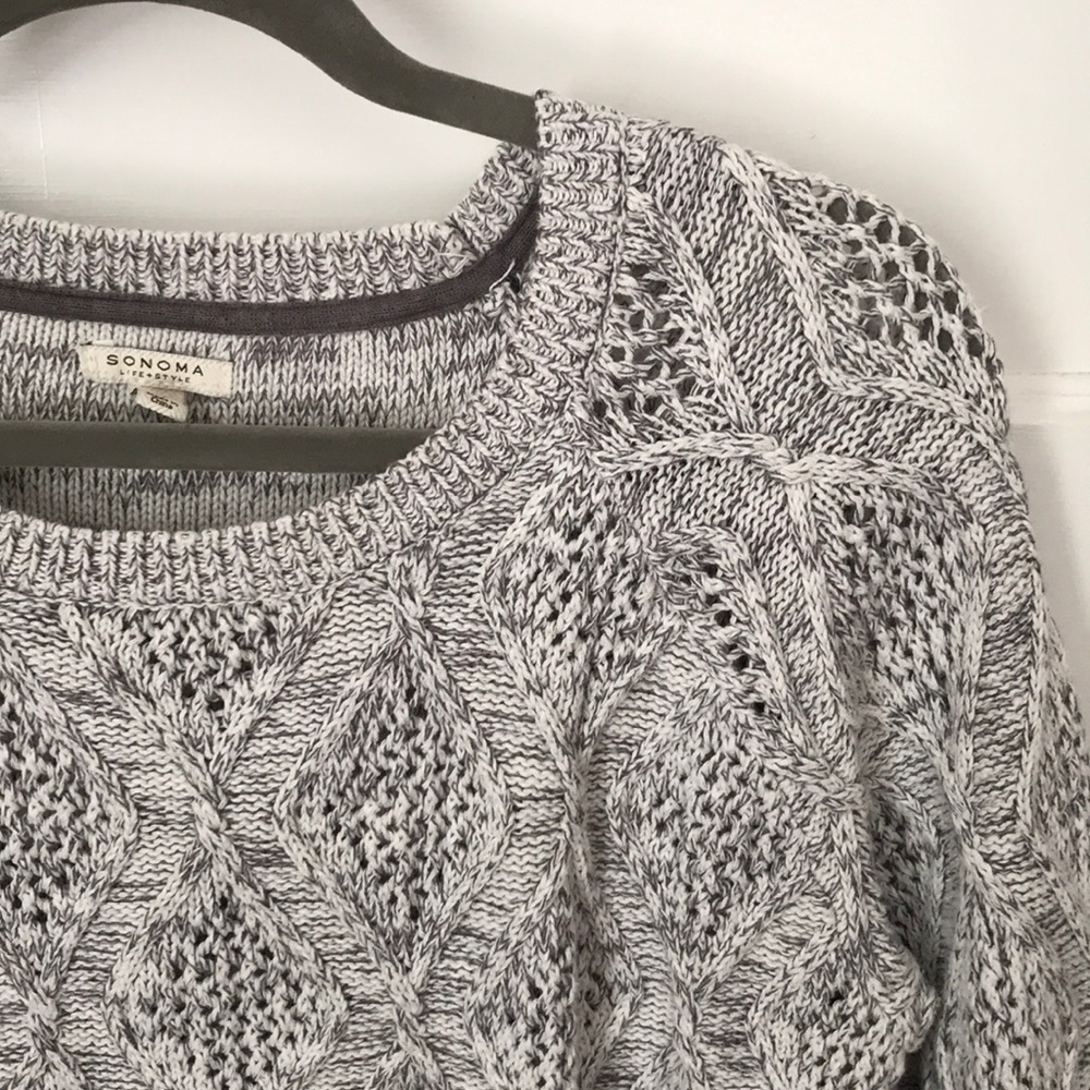 Sonoma Cable Knit Sweater